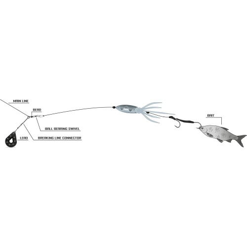 Calamar U-Float Yellow Zombie (Floating 20gr)